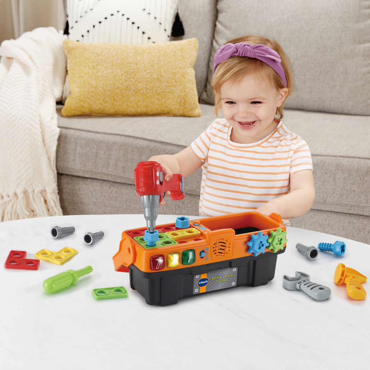 VTech Drill & Learn Toolbox Playset