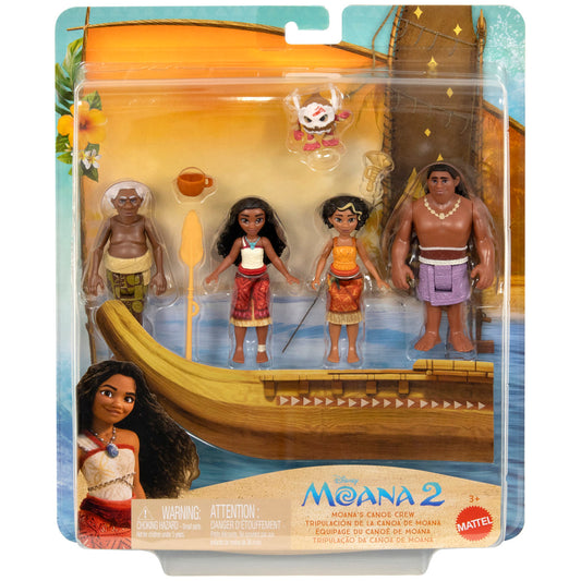 Disney Moana 2 Canoe Crew 5 Figure Pack