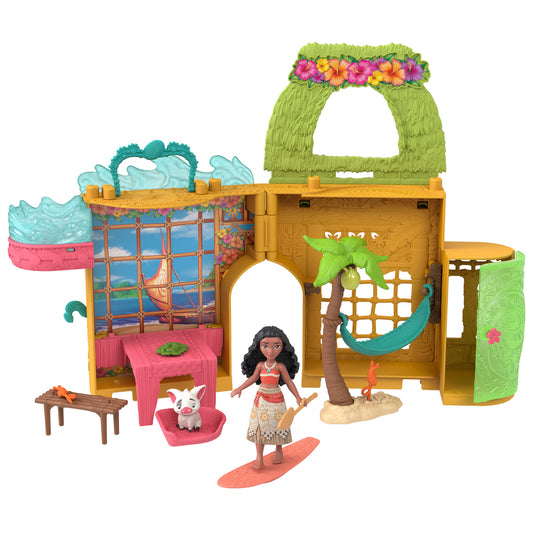 Disney Princess Storytime Stackers Moana's Island Home Playset