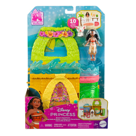 Disney Princess Storytime Stackers Moana's Island Home Playset