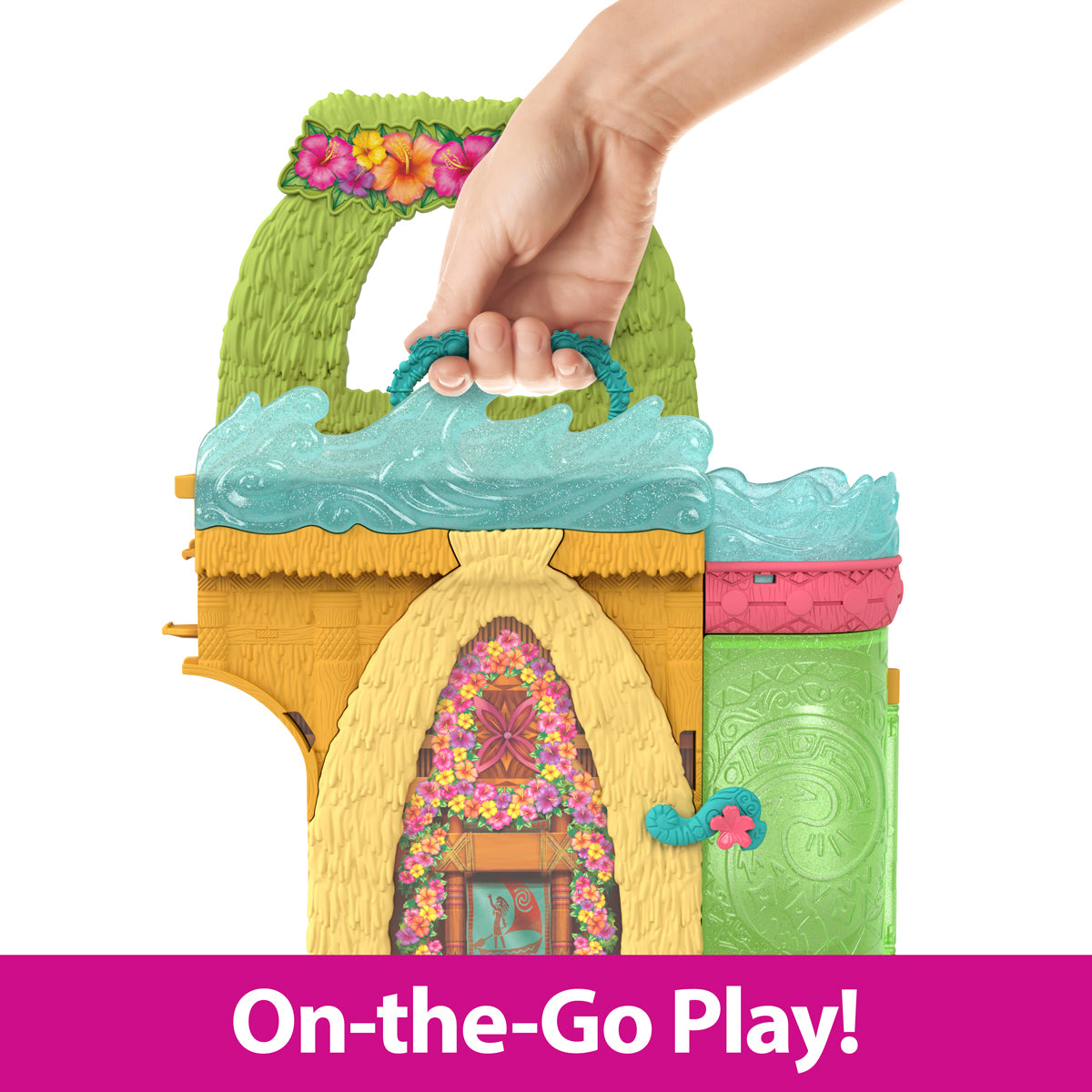 Disney Princess Storytime Stackers Moana's Island Home Playset