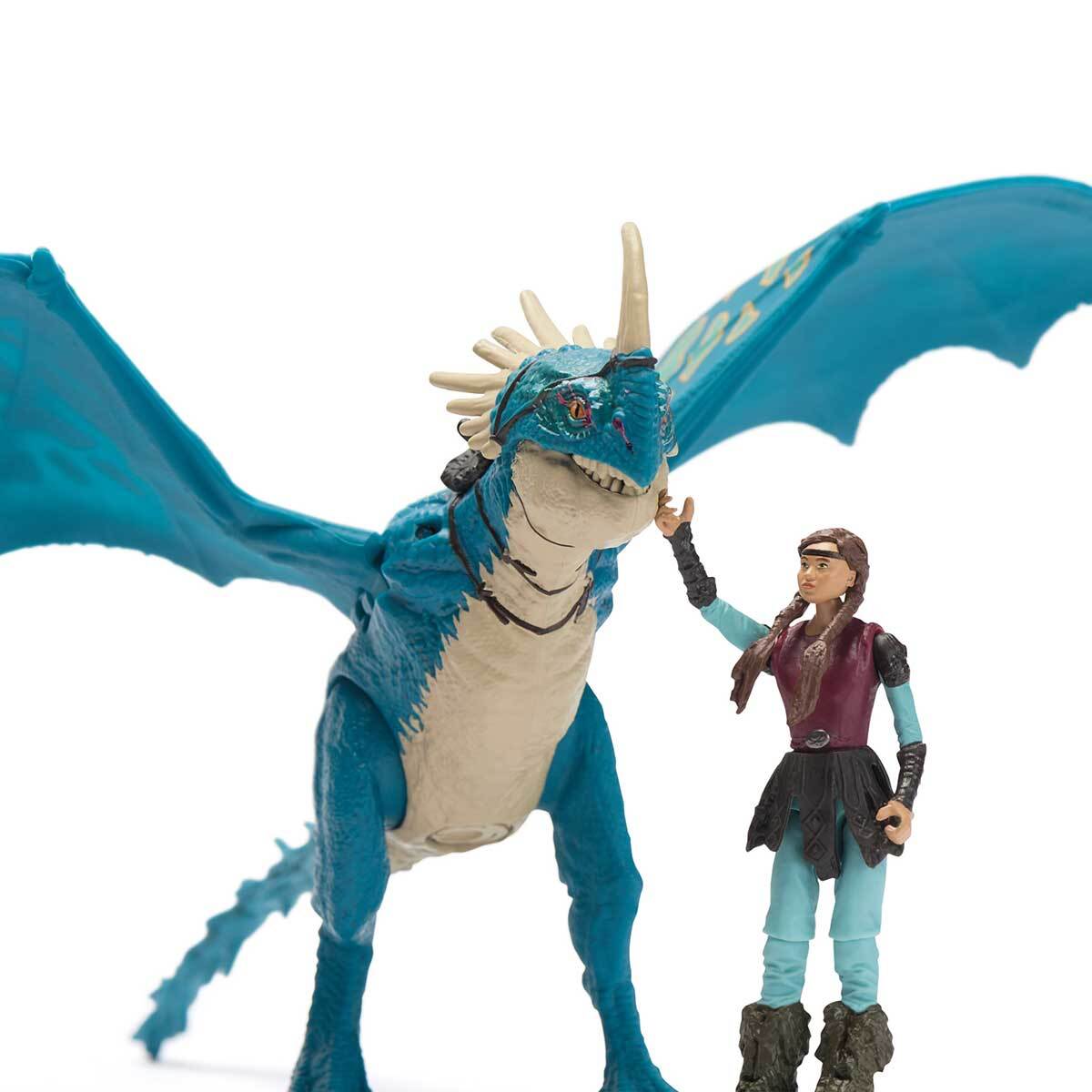 How to Train Your Dragon Deadly Nadder and Astrid Figures