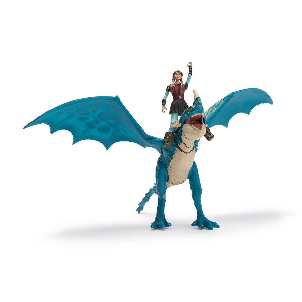 How to Train Your Dragon Deadly Nadder and Astrid Figures