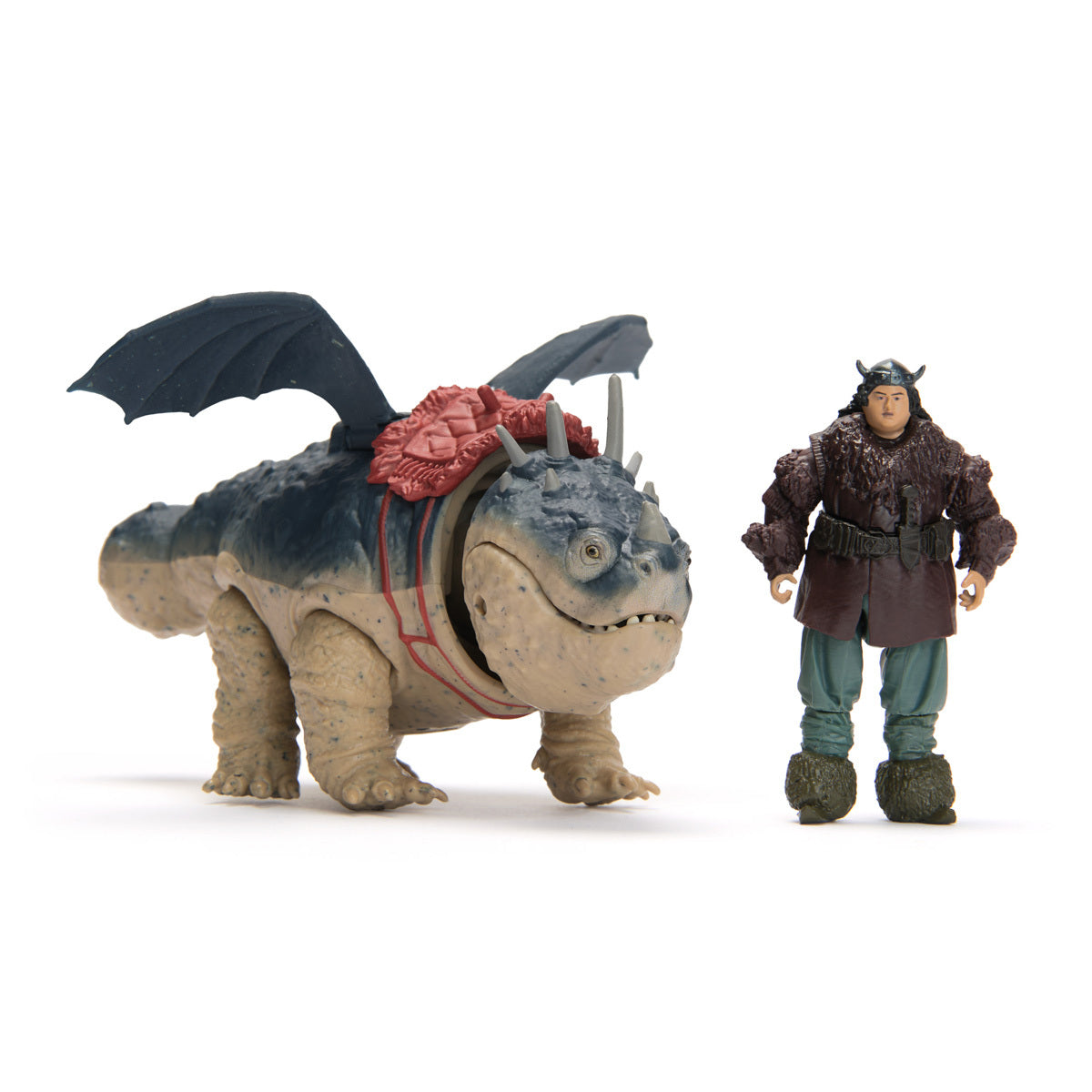 How to Train Your Dragon Gronckle and Fishlegs Figures