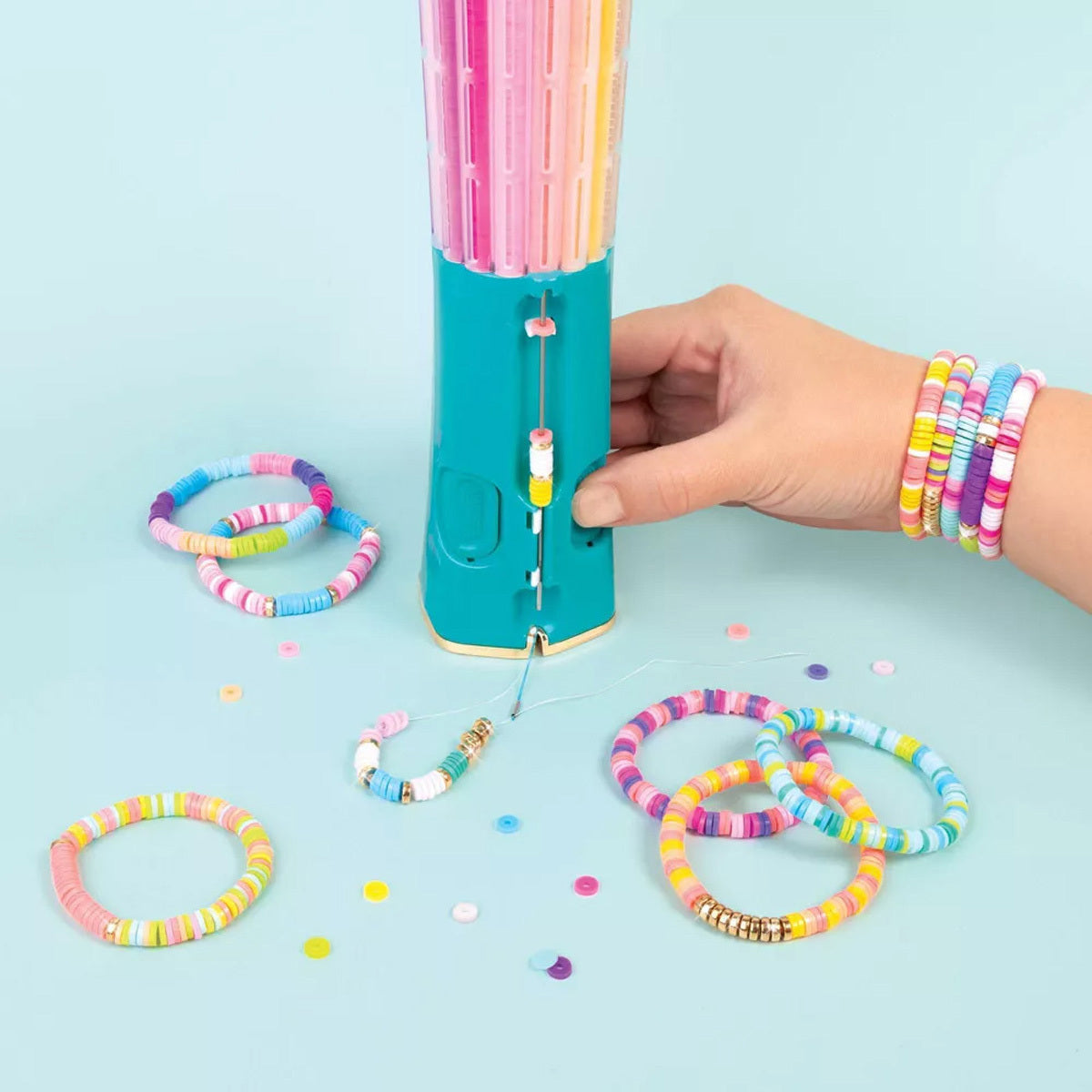 Make It Real Heishi Bracelet Maker Craft Set