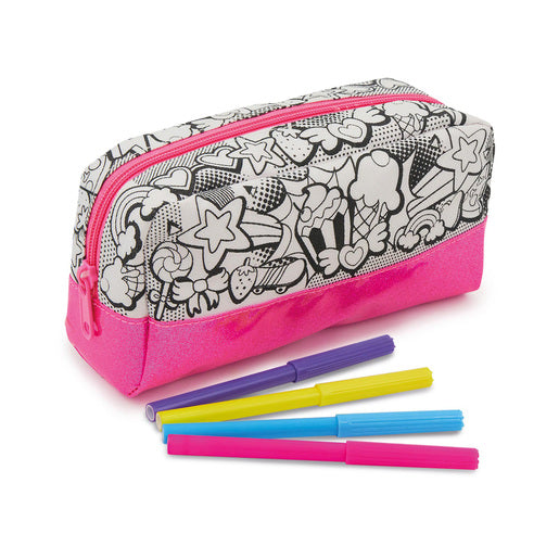 Out to Impress Colour Your Own Pencil Case Craft Set