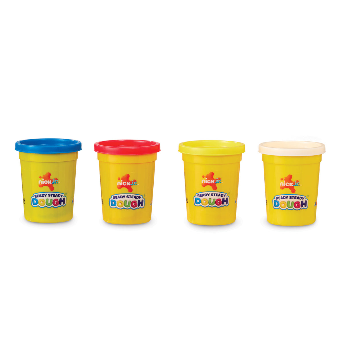Nick Jr. Ready Steady Dough 4 Jumbo Pots (Styles Vary)