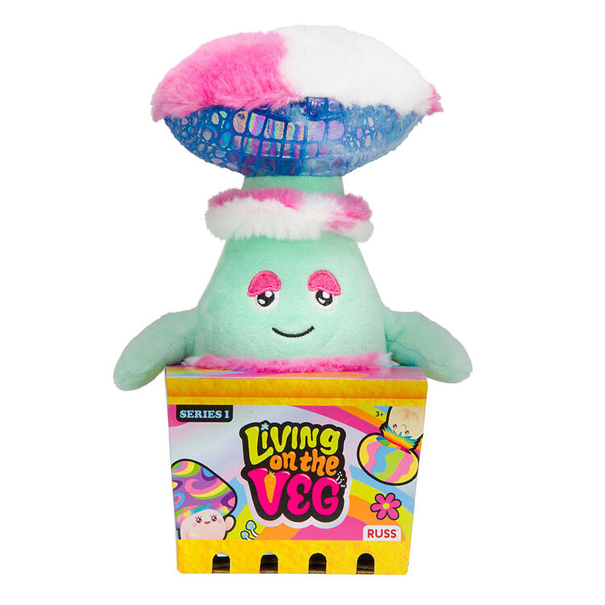 Living on the Veg 15cm Collectible Soft Toy (Styles Vary)