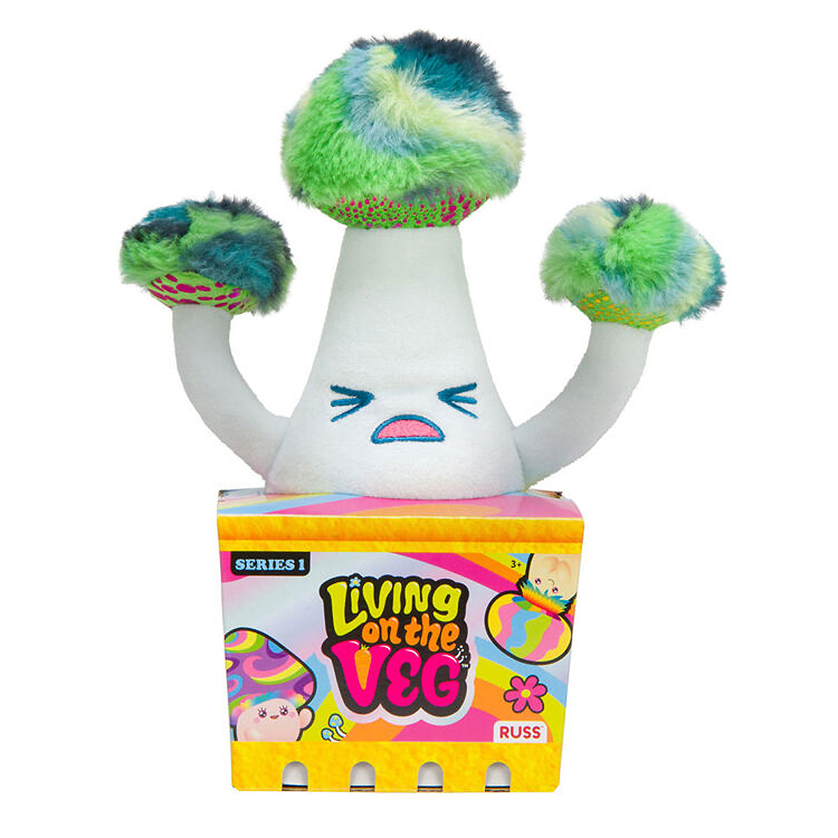 Living on the Veg 15cm Collectible Soft Toy (Styles Vary)