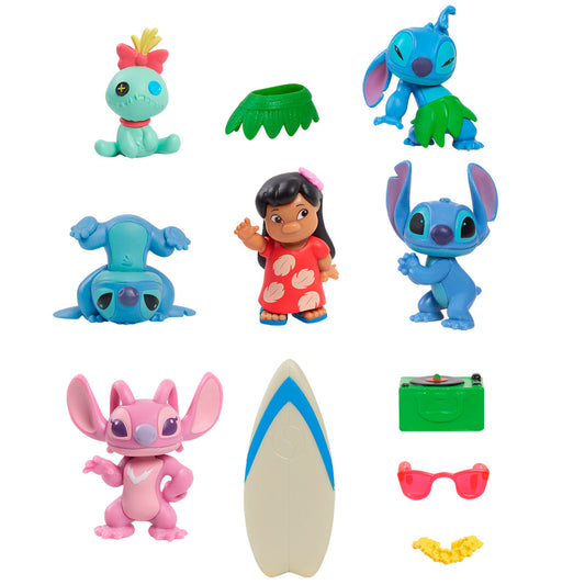 Disney Stitch 6 Figure Pack