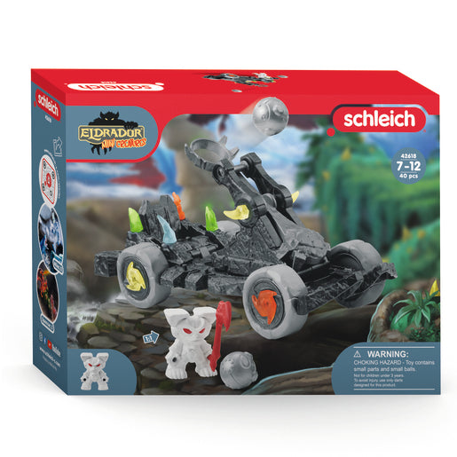 Schleich Eldrador Catapult With Mini Creature Action Playset