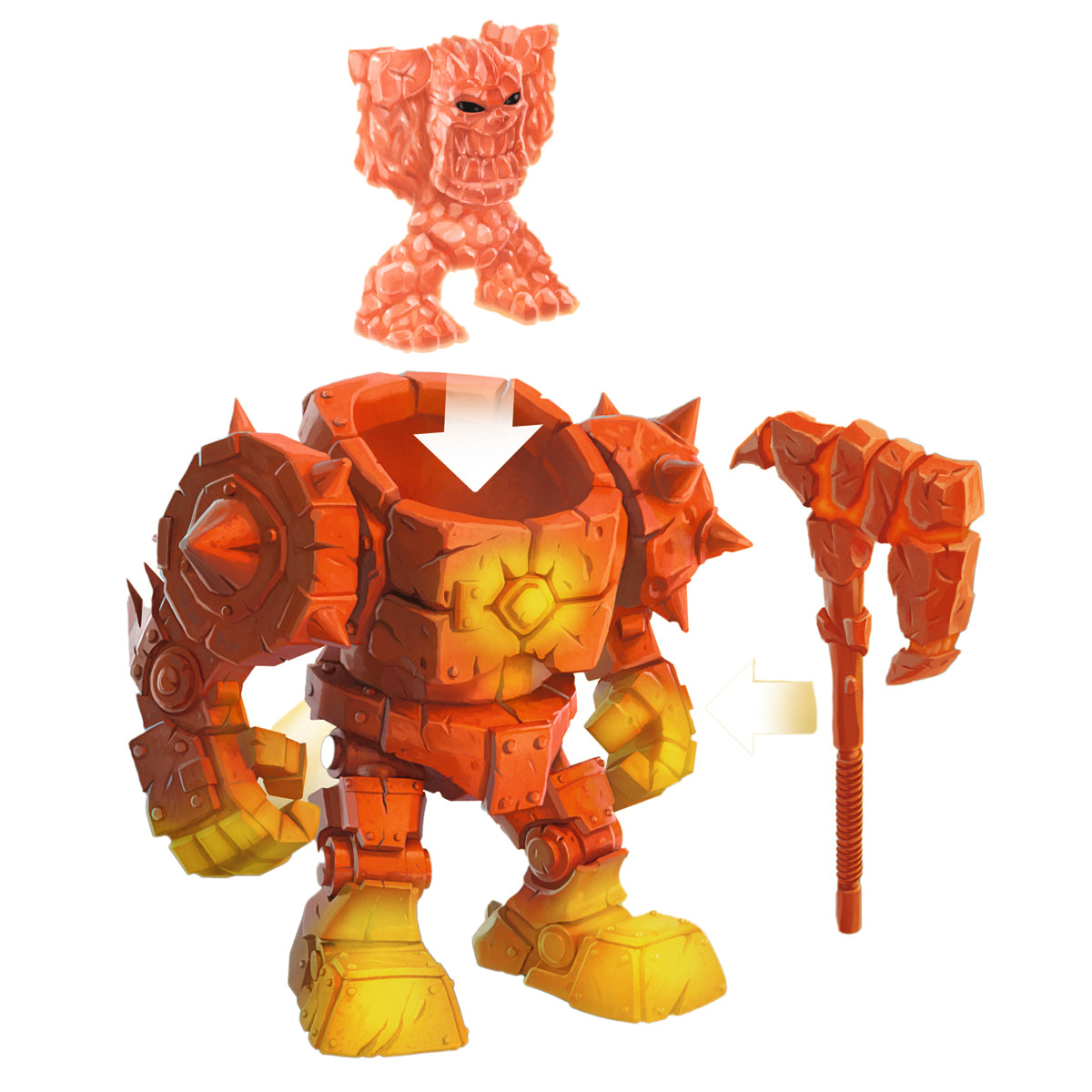 Schleich Eldrador Mini Creatures Lava Robot Action Figure