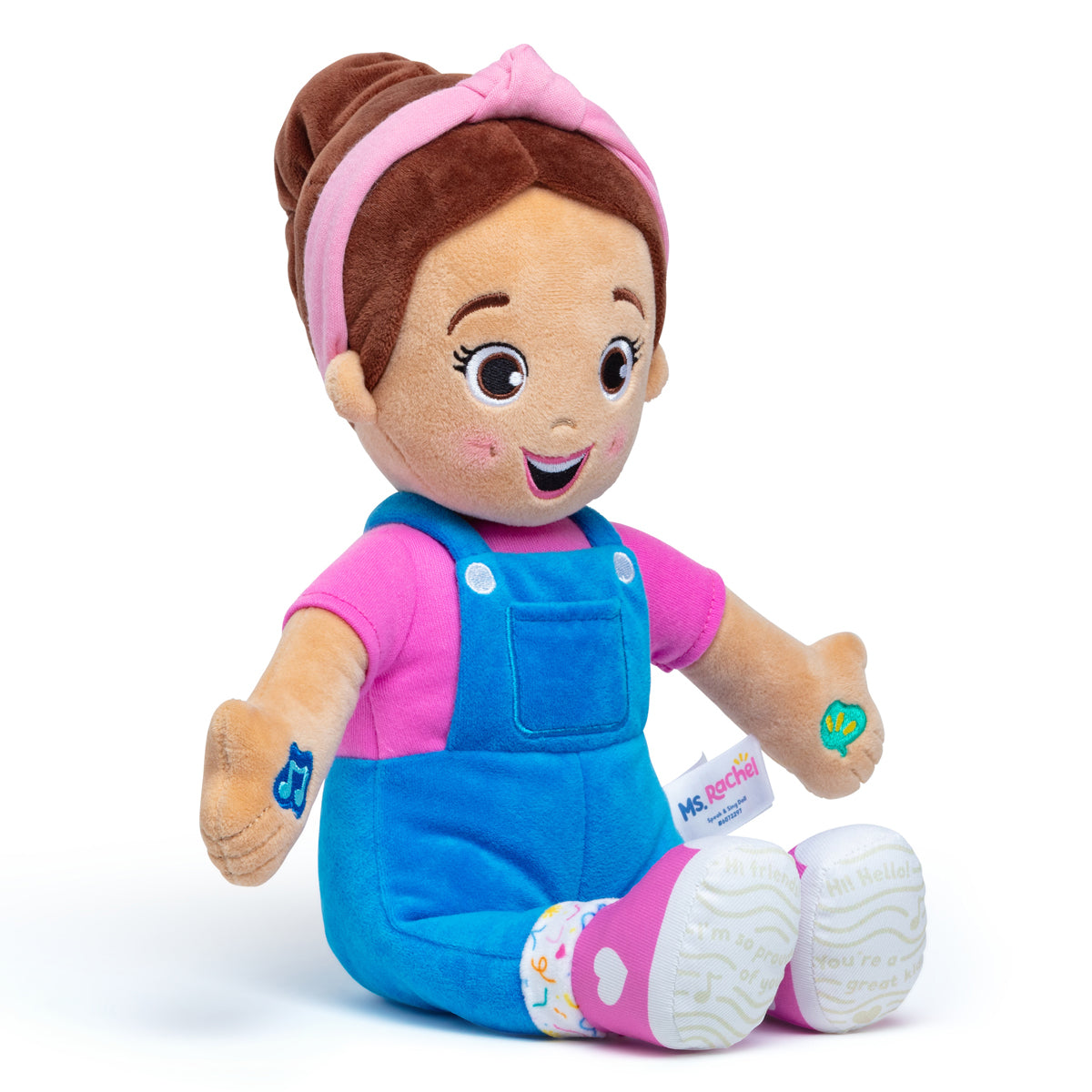 Ms. Rachel Speak and Sing Interactive Soft Doll