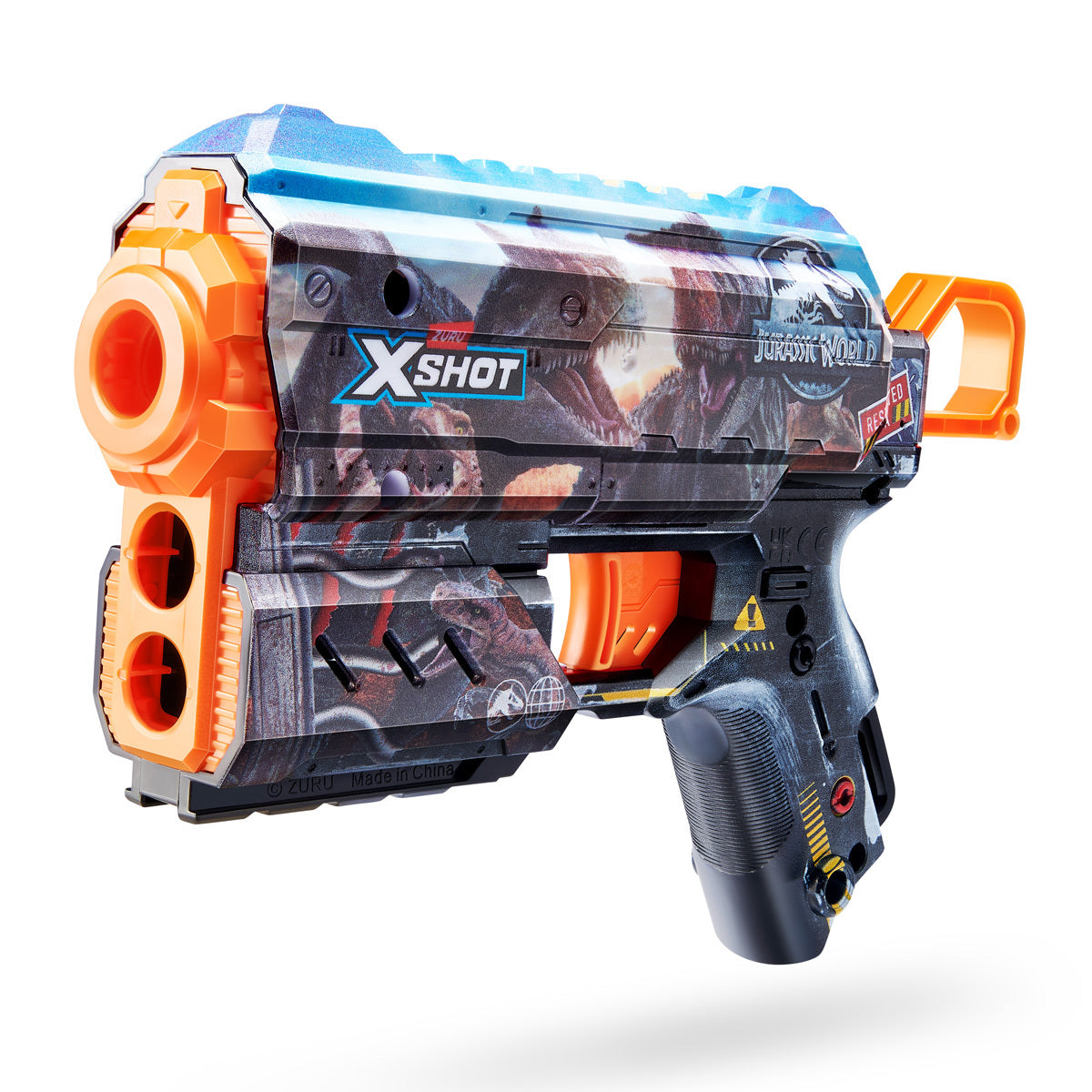 XSHOT Skins Flux Blaster 2 Pack Jurassic World by ZURU
