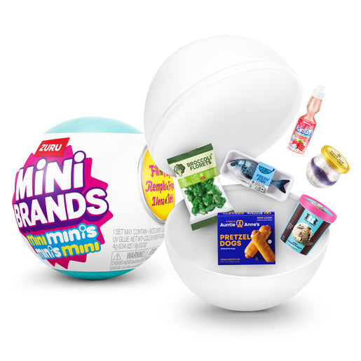 Mini Brands Fill the Fridge Mystery Capsule by ZURU (Styles Vary)