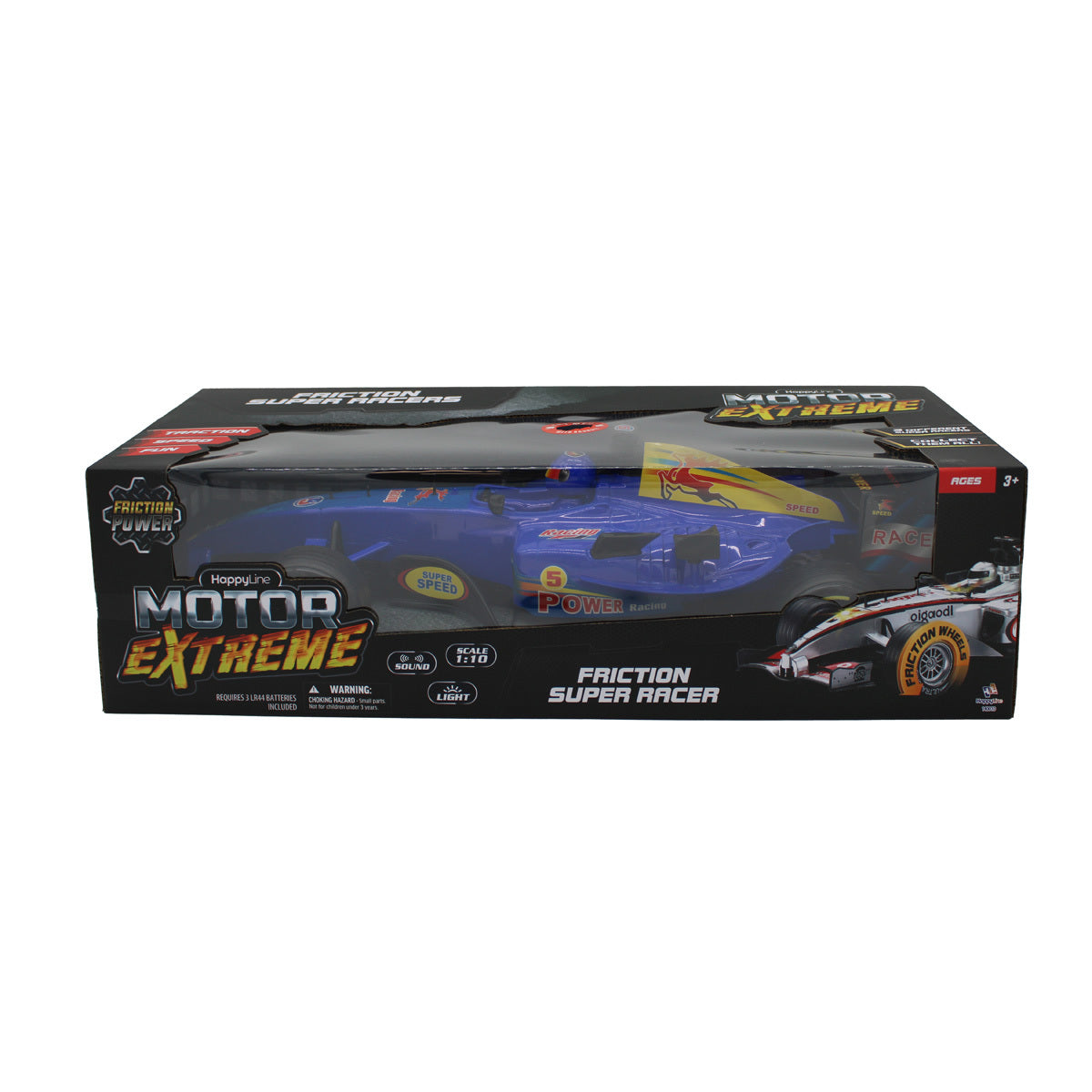 HappyLine Friction Super Racer F1 Car (Styles Vary)