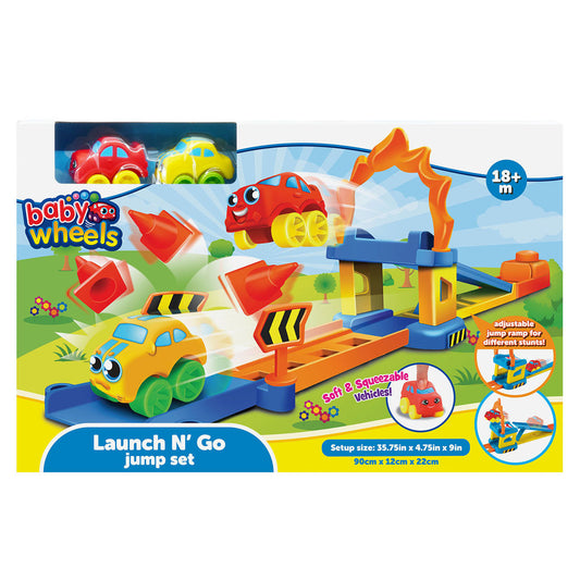 Baby Wheels Launch N' Go Jump Racetrack