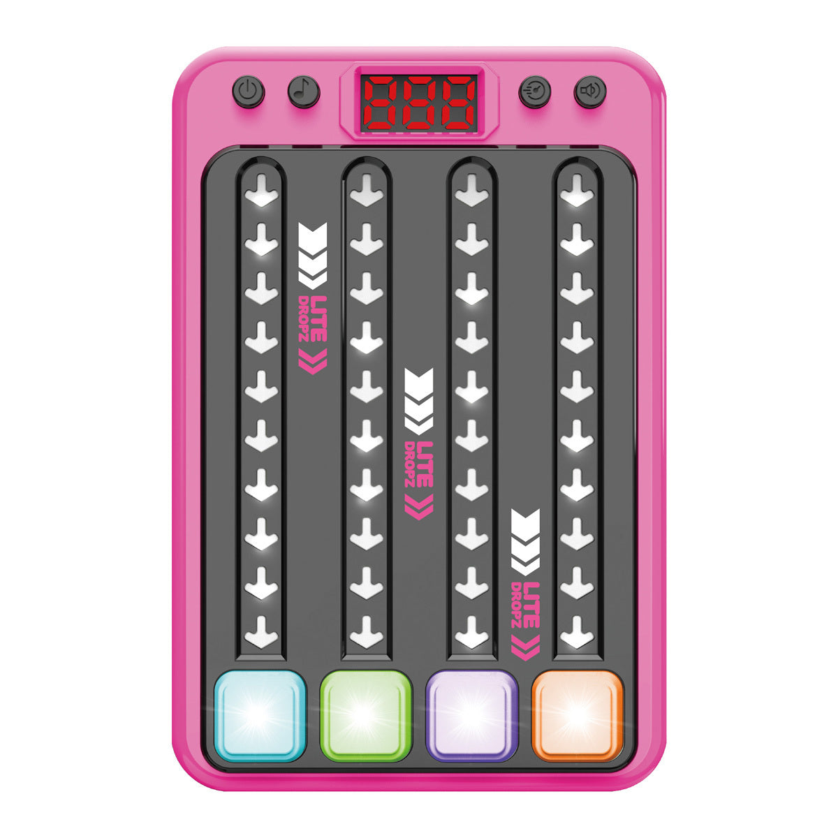 Lite Dropz Pink Electronic Figet Game