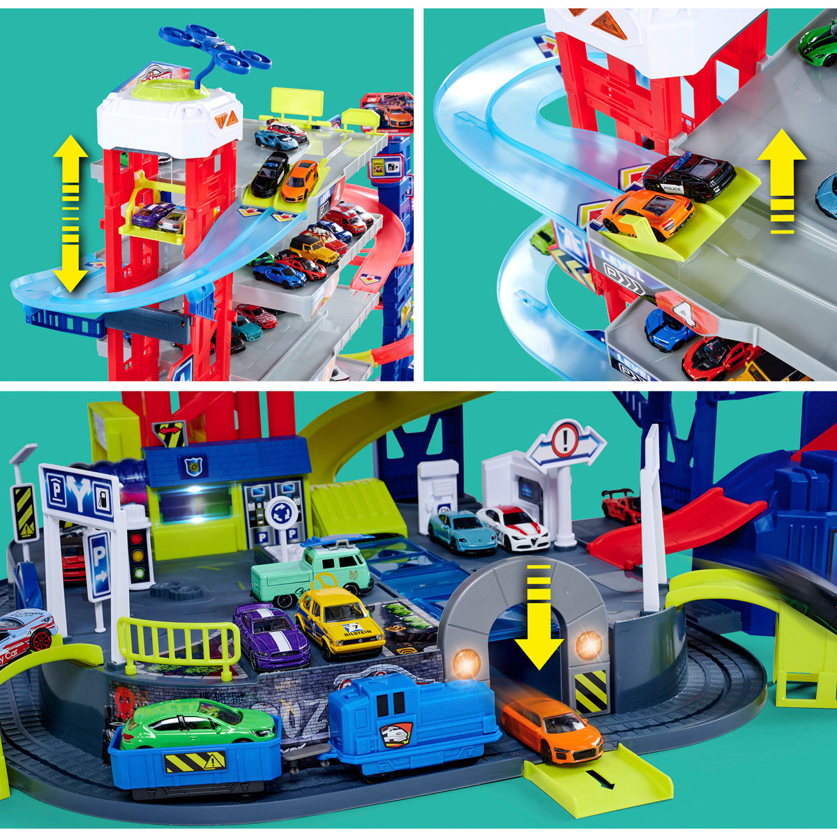 Majorette Super Chase Centre Garage