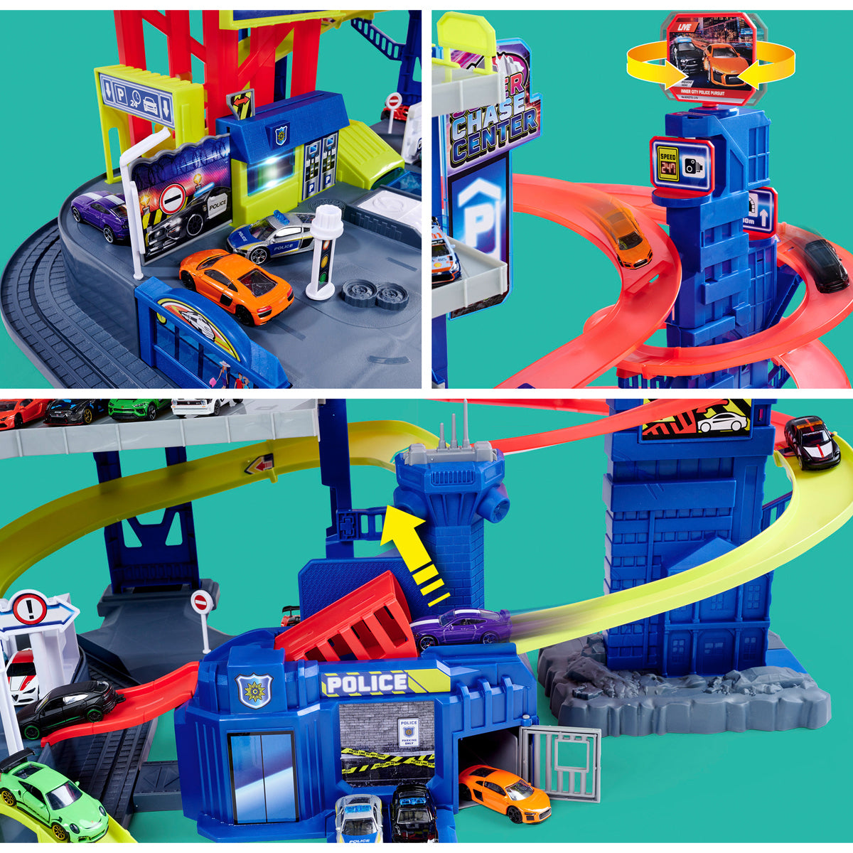 Majorette Super Chase Centre Garage