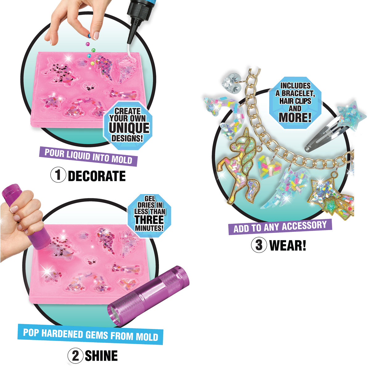 GEMEX Unicorn Accessory Craft Set