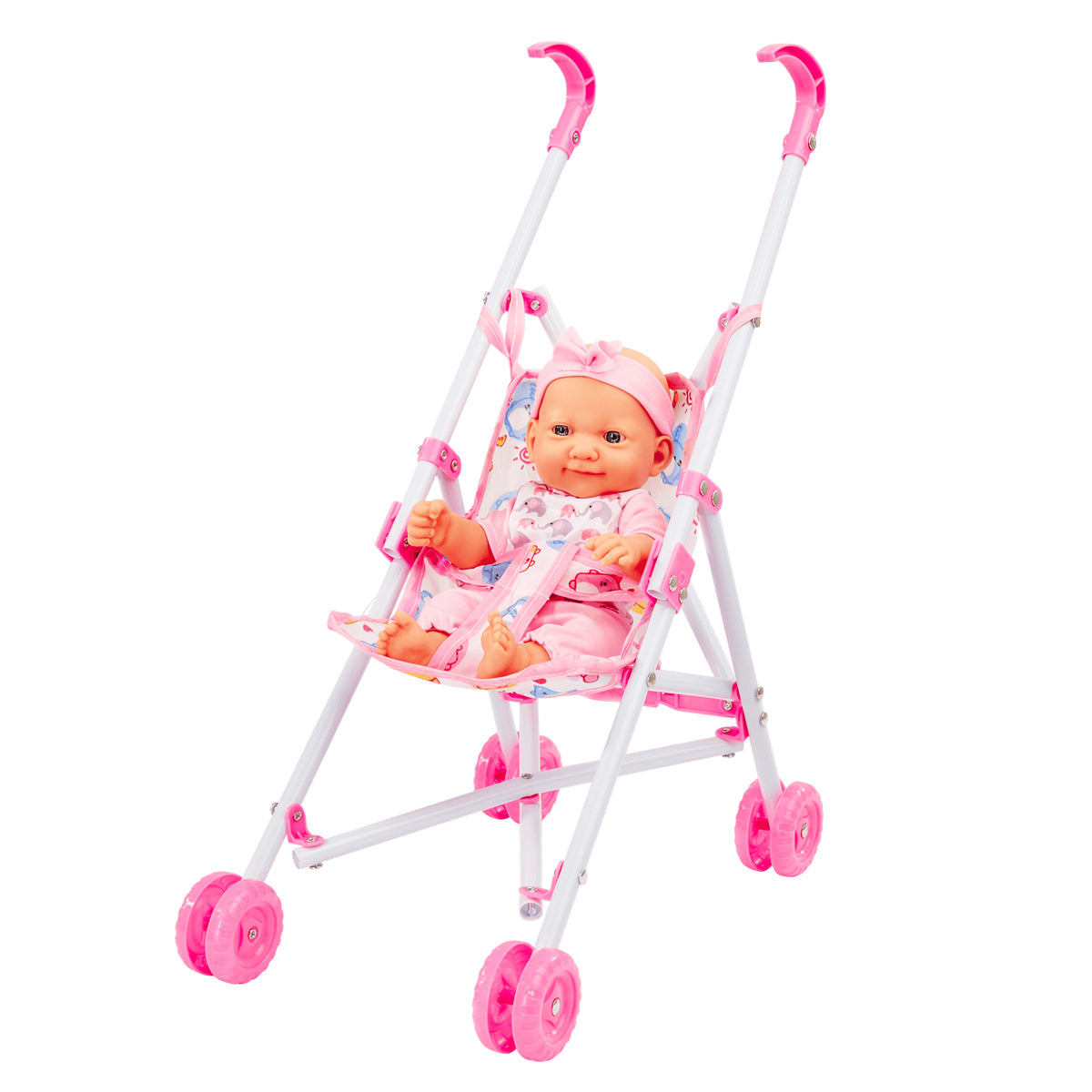 Lissi Baby Doll with Stroller