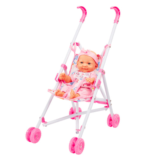 Lissi Baby Doll with Stroller