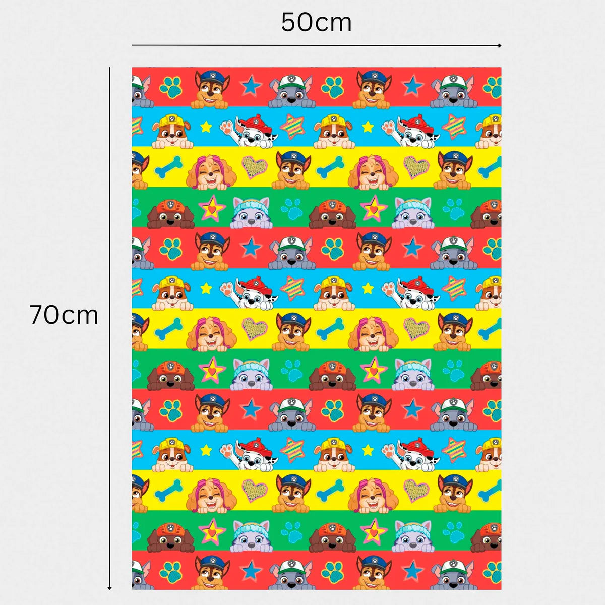 PAW Patrol Gift Wrap And Tags 2 Sheets 2 Tags