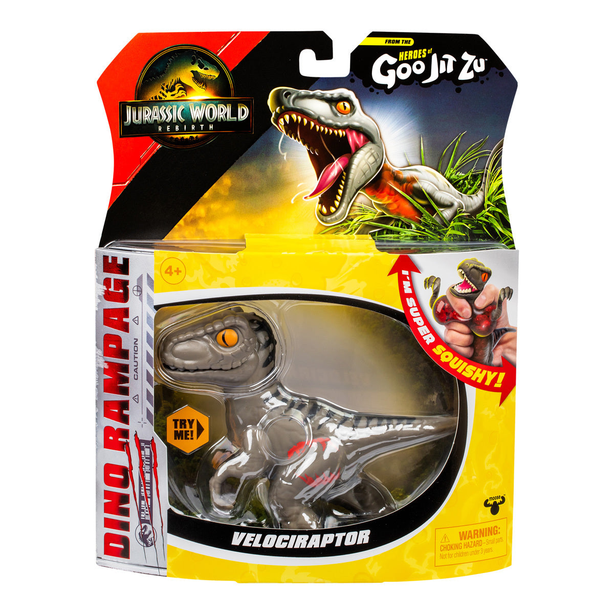 Heroes of Goo Jit Zu Figure Jurassic World Rebirth (Styles Vary)