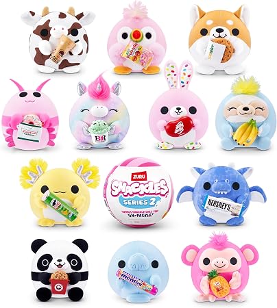 ZURU Snackles Cuddly Squishy Plush
