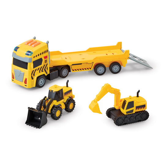 Xceler8 Universe Lights and Sounds Construction Transporter Truck