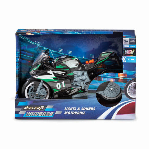 Xceler8 Universe Lights and Sounds Motorbike
