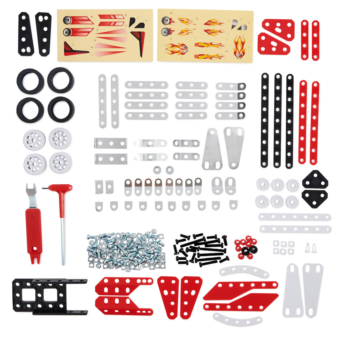 Meccano 10 in 1 Racing Vehicles Construction Set