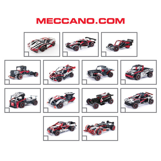 Meccano 25 in 1 Supercar Construction Set