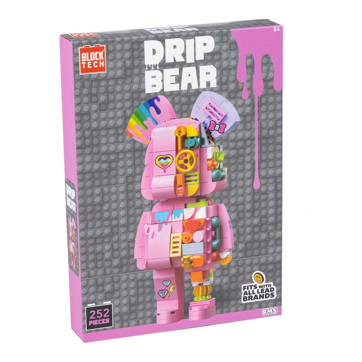 Block Tech Drip Bear Construction Set (Styles Vary)