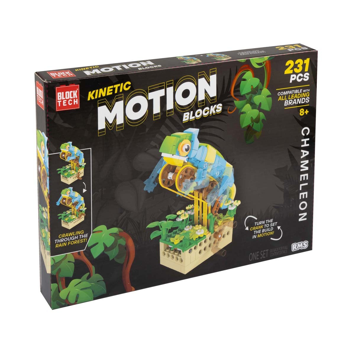 Block Tech Kinetic Motion Construction Set (Styles Vary)