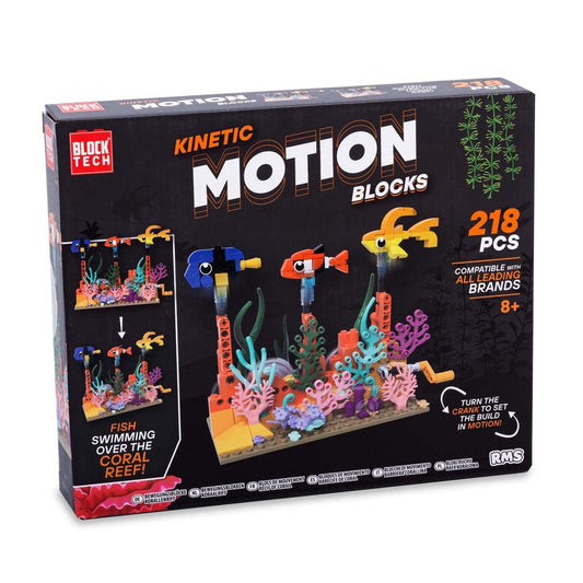 Block Tech Kinetic Motion Construction Set (Styles Vary)