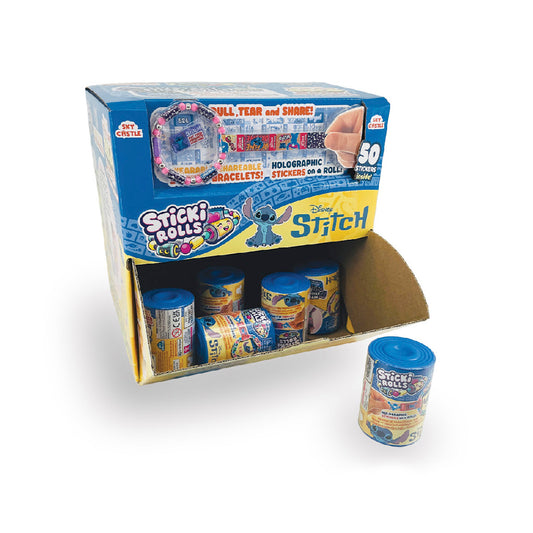 Sticki Rolls Disney Stitch Mystery Capsule Bracelet & Stickers (Styles Vary)