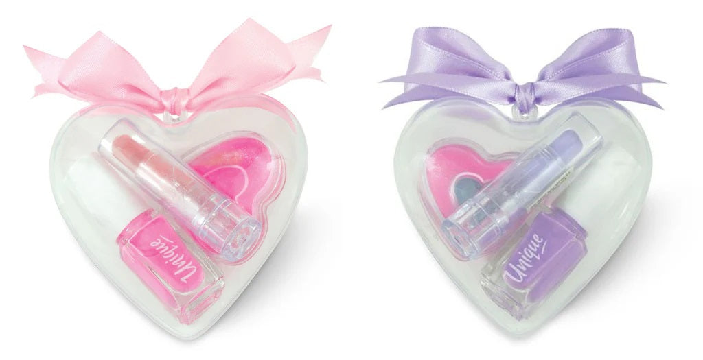 Unique Botique Mini Heart Makeup set (Styles Vary)