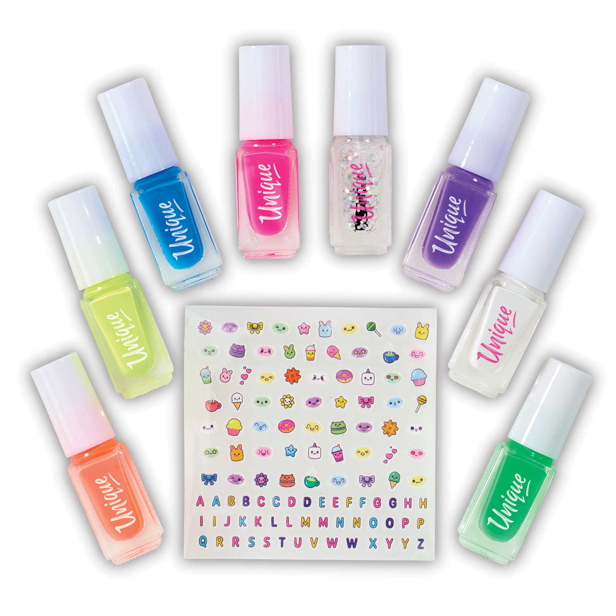 Unique Boutique Neon Nail Art Craft Set