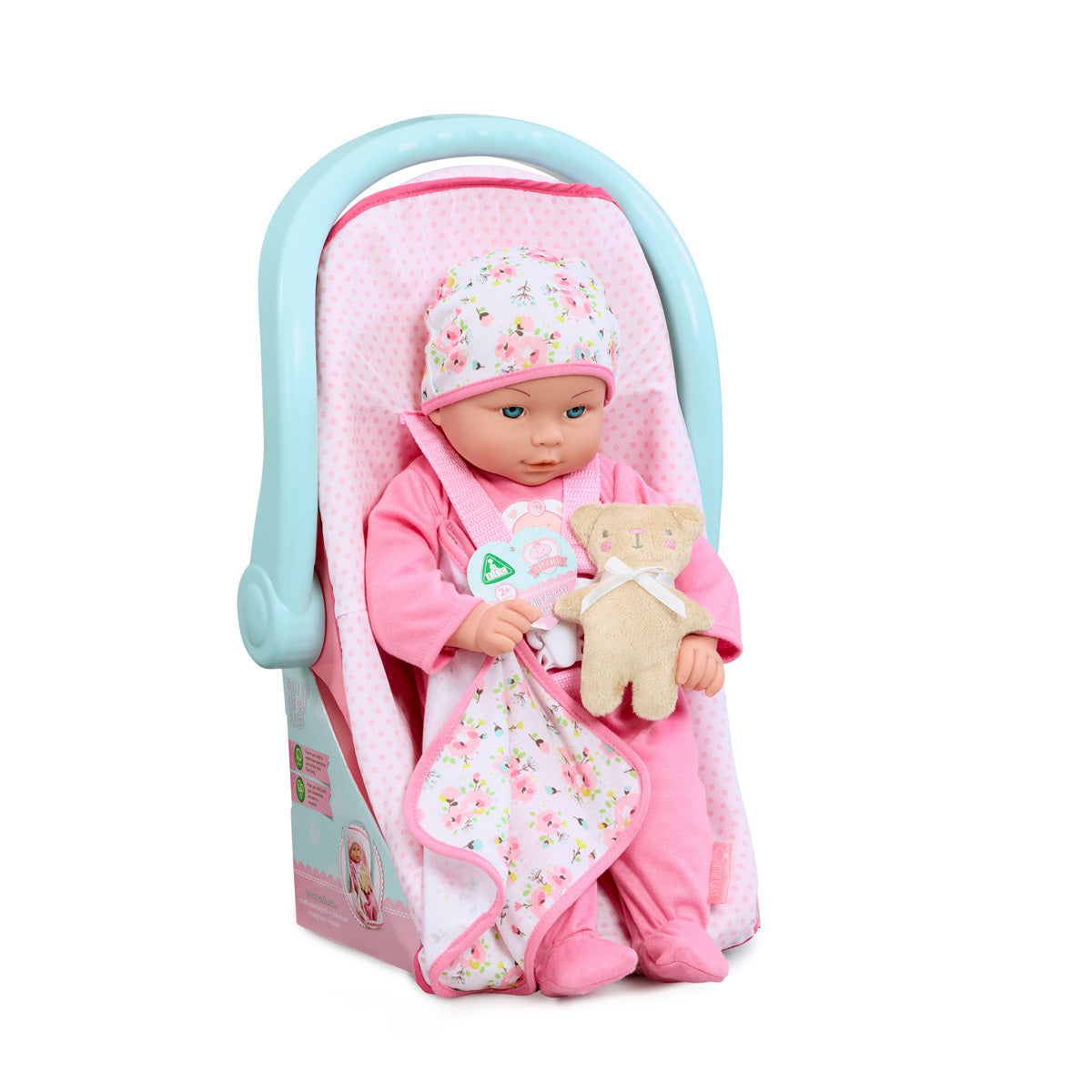 Cupcake Dolly and Car Seat Playset