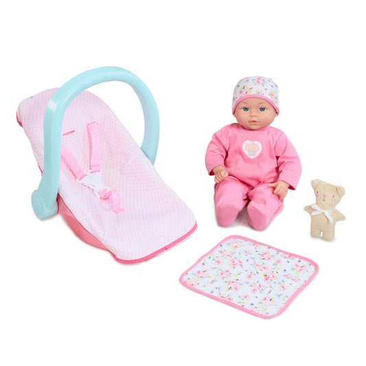 Cupcake Dolly and Car Seat Playset