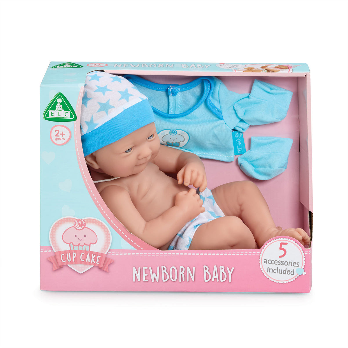 Cupcake Newborn Baby James Doll