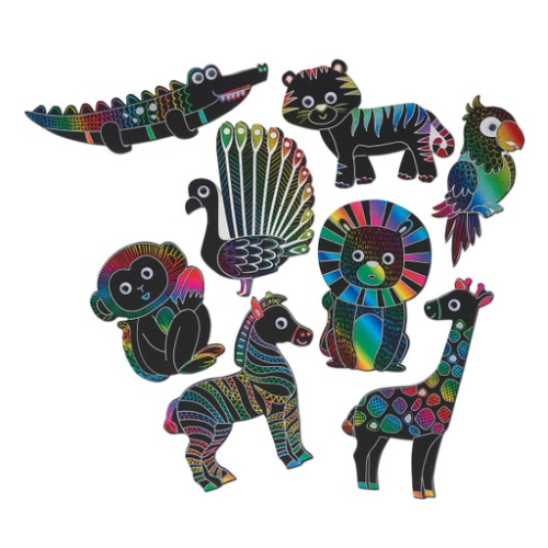 Elc Scratch Art Magnets