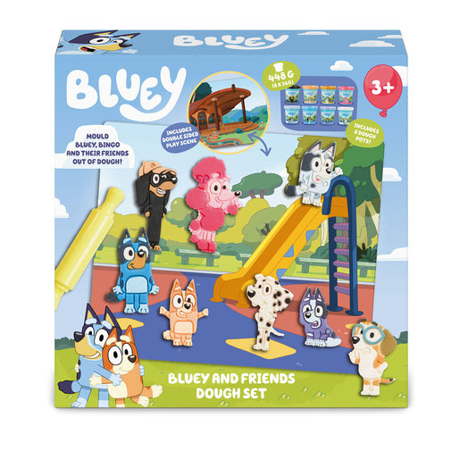Bluey and Friends Dough Playset