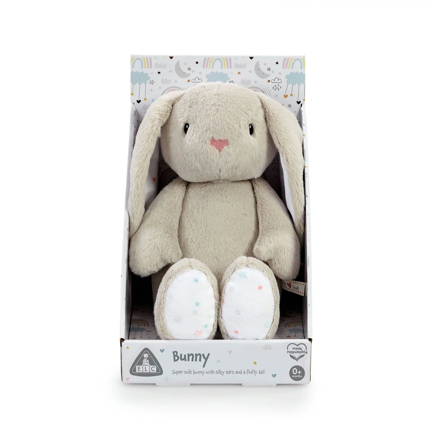 Early Learning Centre  Baby Plush Boxed Grey
