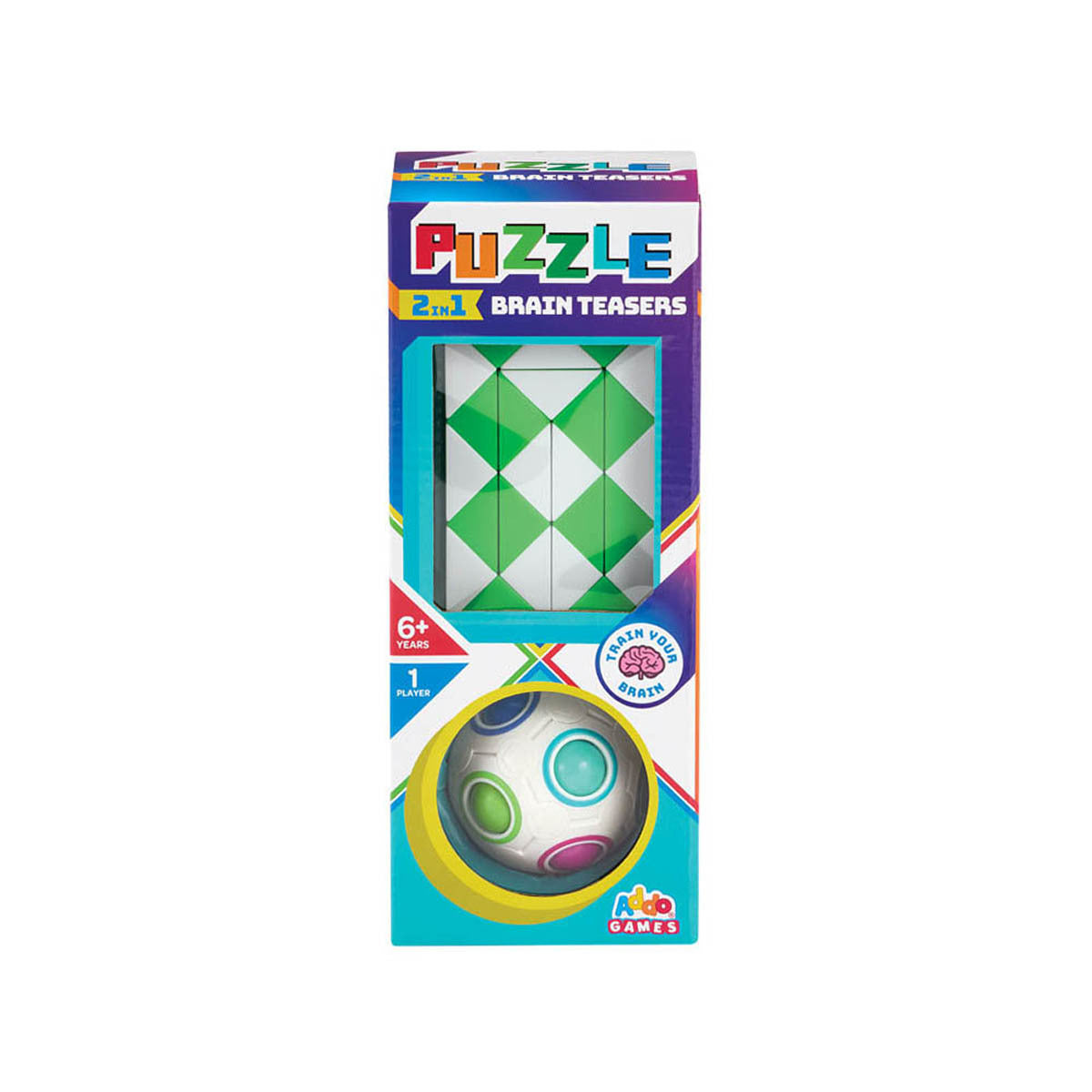 Addo Games Puzzle 2in1 Brain Teasers Puzzles