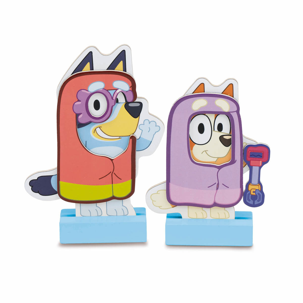Bluey Wooden Magnetic Dress Up Game
