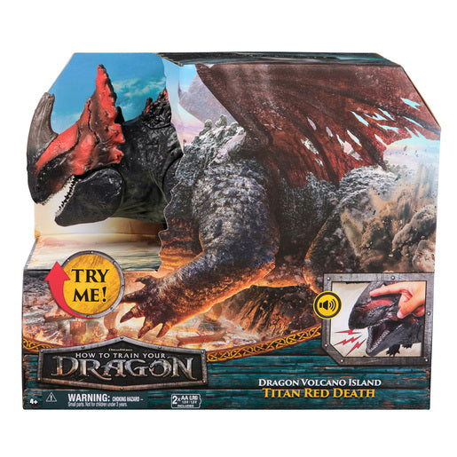 How to Train Your Dragon Titan Red Death Figure