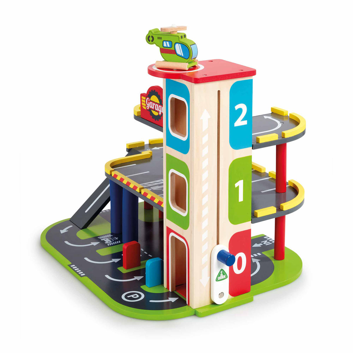 Early Learning Centre Wooden Garage Playset